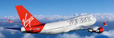 Virgin Atlantic airplane