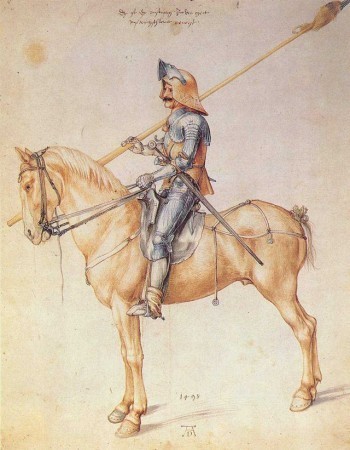 Duerer Studie Reiter 1495 350x450 Firm and Tone—the Medieval Way!