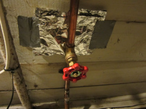 Foil to Protect the Wood