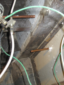 Supply From Inside & Tube to Spigot Outside