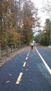 During an 11-mile run