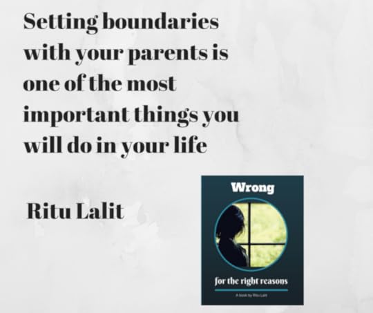 Setting boundaries with your parents