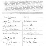 Ulster Covenant signed by Hammie Neill