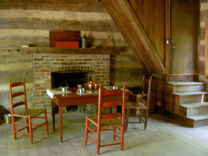 A shelf inside Liezel's house.