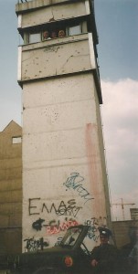 top of the tower in East Berlin