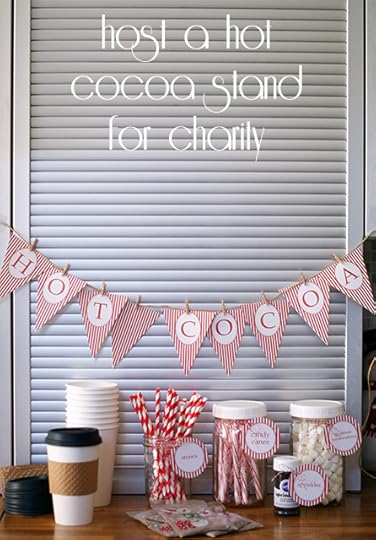 Hot Cocoa Stand for Charity
