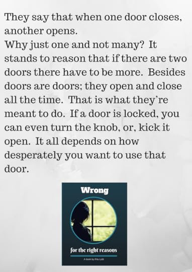 They say that when one door closes,