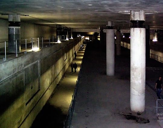The Hall of Enforcement in Equilibrium, represented by the Bundestag (Berlin U-Bahn) subway station under the Reichstag building.