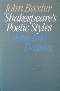 Shakespeare's Poetic Styles