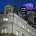 The Olympic logo on Tower 42