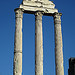 The remains of the Temple of Castor and Pollux