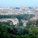 The view over Rome from Gianicolo