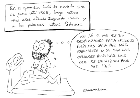 Viñeta de humor gráfico sobre los partidos políticos españoles.