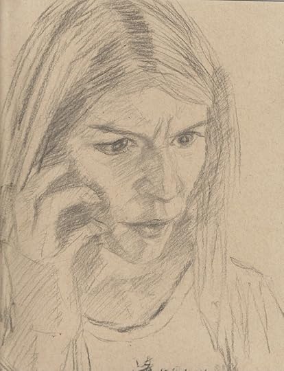 Portrait of Carrie Mathison Calre Dane by M. Eigh