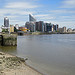 Docklands on the river