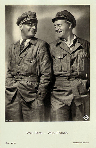Willi Forst and Willy Fritsch in Ein Blonder Traum