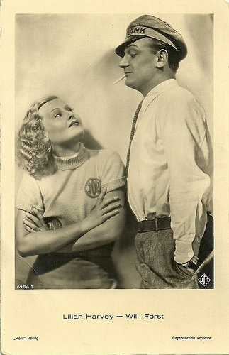 Lilian Harvey and Willi Forst in Ein blonder Traum
