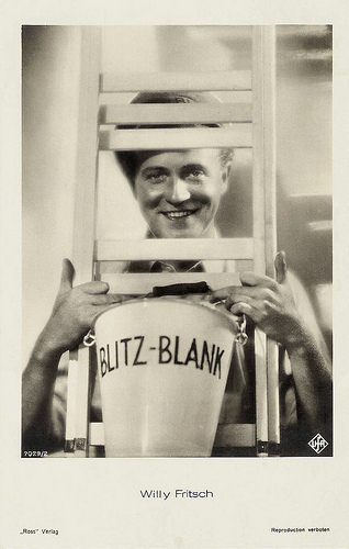 Willy Fritsch in Ein blonder Traum