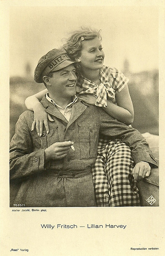 Willy Fritsch and Lilian Harvey in Ein blonder Traum