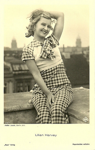 Lilian Harvey in Ein blonder Traum