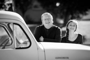 Hope and I Truck at Troyers in Berlin