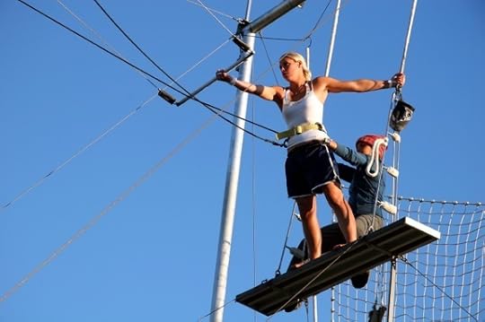 Anticipating the Leap Off of the Trapeze Platform - Photo courtesy of ©iStockphoto.com/mtenniswood, Image #1106647