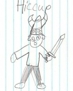 Aidan's drawing 1 Hiccup