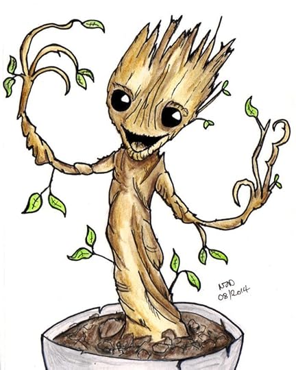 I Am Baby Groot By Nick Davis