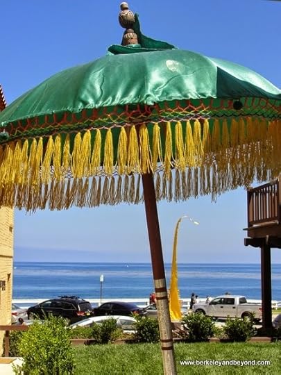 view of ocean from Pantai Inn in La Jolla, California