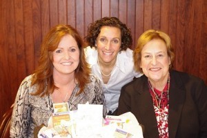 Two of the amazing faces behind this event... Linda (middle) and Marilyn (right)