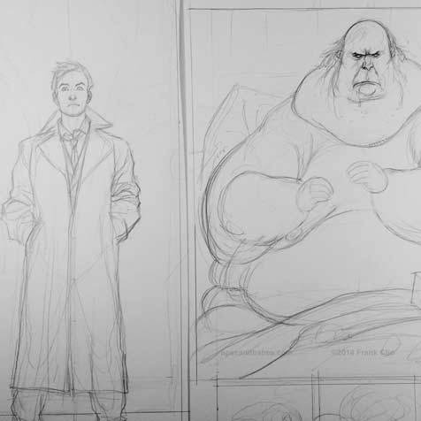 Frank Cho World Of Payne - Work in Progress