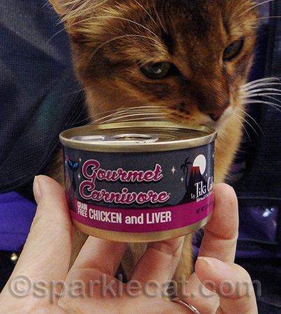 Yes, I was rubbing my face on the can