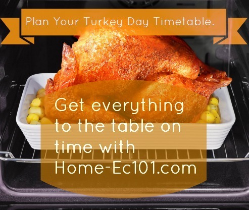 How to plan your Thanksgiving Dinner Timetable