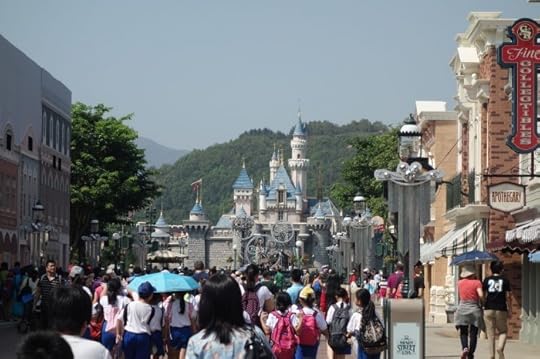 Not a typical castle view.