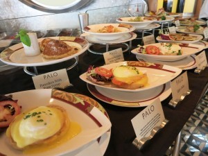 Typical Palo brunch offerings. 