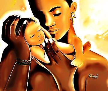 Black Mothers and daughters