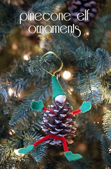 Pinecone Elf Ornaments