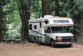 An RV like the one we went to the Grand Canyon in.