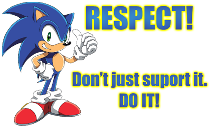 r.e.s.p.e.c.t photo: Sonic Says Respect sonic.png