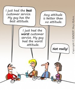 Customer Service Attitude