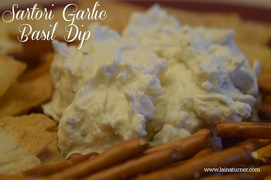 Sartori garlic basil dip