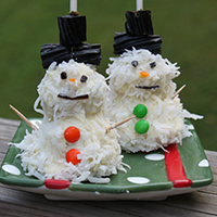 Snowmen Cake Pops