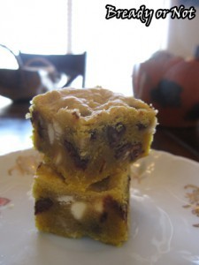 Choc Chip Pumpkin Shortbread