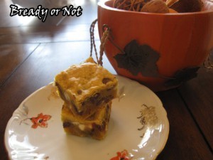 Choc Chip Pumpkin Shortbread