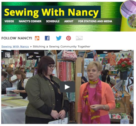 Sewing With Nancy Zieman at the Sewing & Stitchery Expo in Puyallup WA