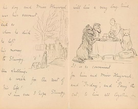 Illustrated letter by Beatrix Potter, 1898