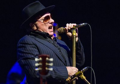 Van Morrison at Blues Fest, October 28, 2014. Photo by Brian Rasic/REX