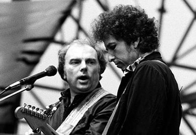 Van Morrison and Bob Dylan