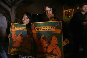 Tania and me; photo by Valeska Cañas