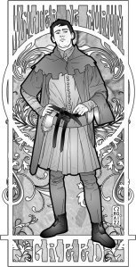 Hearts of Gold illustration by Chaz Kemp